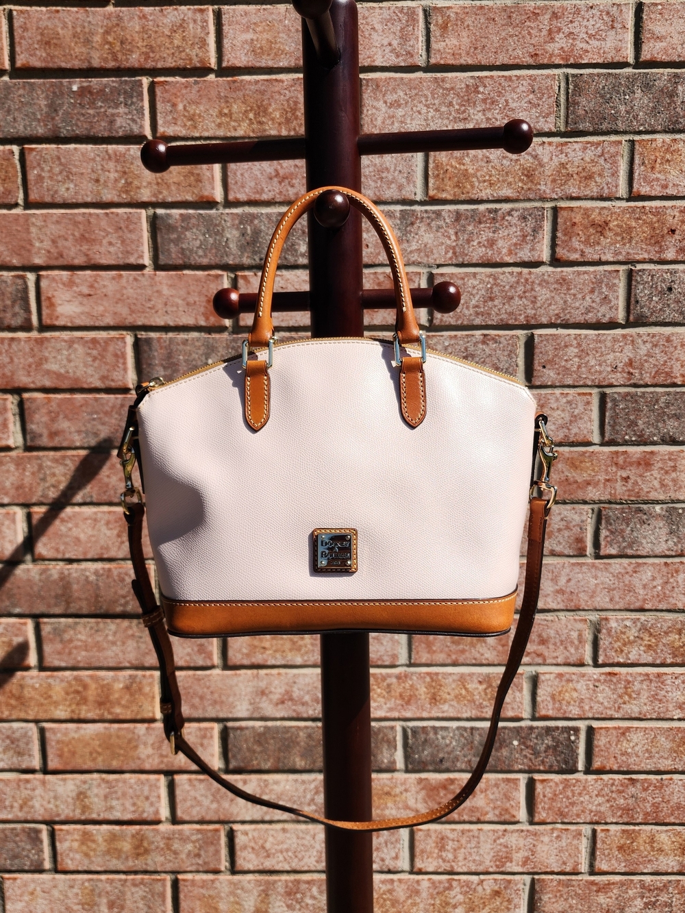 🎀💖 Dooney & Bourke Classic Zip Zip Satchel in Sweet Blush Pink 💖🎀